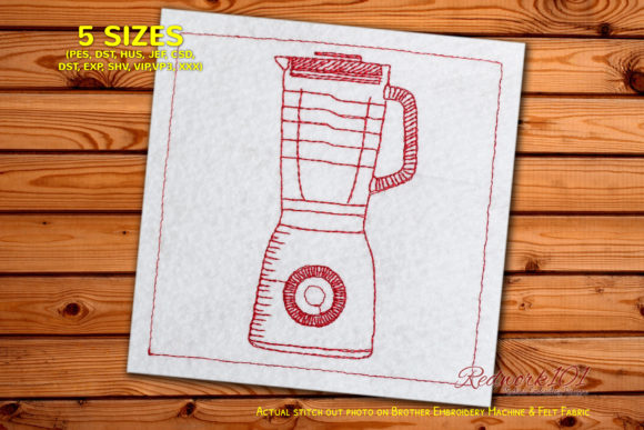 Blender Kitchenware Lineart: A Versatile Design