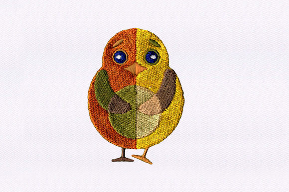 Charming Baby Chick Embroidery Design