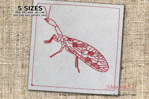 Explore the Charm of Snakefly Redwork