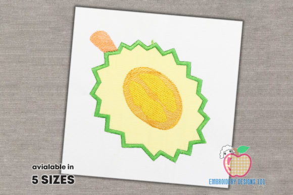 Review: Durian with the Seeds Applique Pattern
