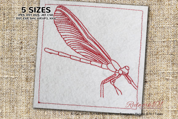 Review: Odonata Redwork for Boutique Apparel