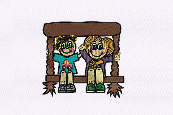 Swinging Kids: A Charming Addition to Your Apparel Line